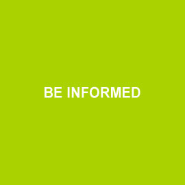 Be Informed